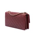 Miniatyrbild 2 av 10: Pre-owned Chanel Quilted Lambskin Pagoda Accordion Flap Red