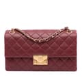 Miniatyrbild 1 av 10: Pre-owned Chanel Quilted Lambskin Pagoda Accordion Flap Red