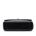 Miniatyrbild 3 av 10: Pre-owned Chanel Chevron Shiny Lambskin Miroir Flap Black