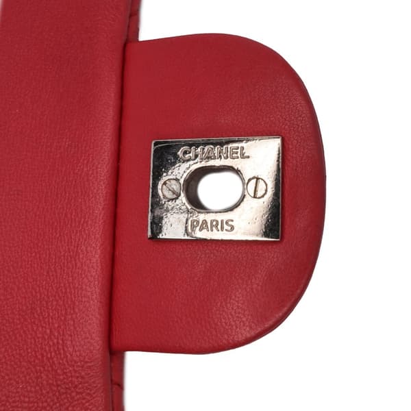 Pre-owned Chanel Jumbo Quilted Lambskin 3 Accordion Flap Pink
