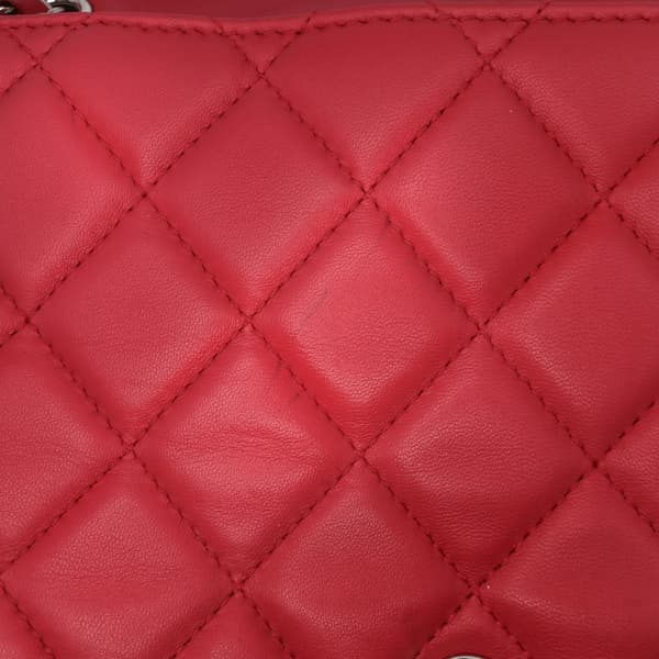 Pre-owned Chanel Jumbo Quilted Lambskin 3 Accordion Flap Pink