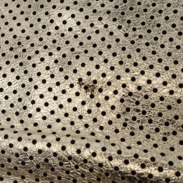 Pre-owned Chanel Medium Reissue Perforated Calfskin Drill Flap Gold