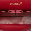 Miniatyrbillede 4 af 10: Pre-owned Chanel Medium Classic Lambskin Double Flap Blue