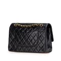 Miniatyrbillede 2 af 10: Pre-owned Chanel Medium Classic Lambskin Double Flap Blue