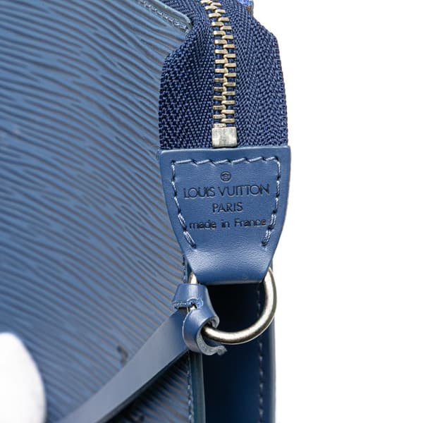 Pre-owned Louis Vuitton Epi Pochette Accessoires Blue