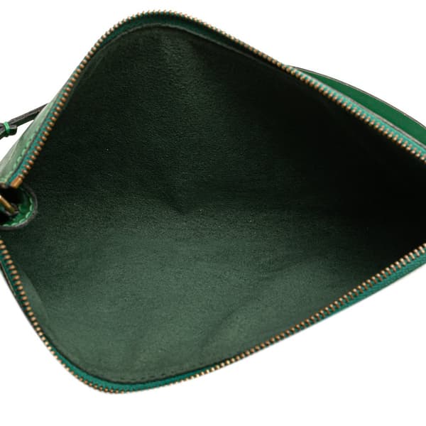 Pre-owned Louis Vuitton Epi Pochette Accessoires Green