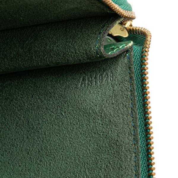 Pre-owned Louis Vuitton Epi Pochette Accessoires Green