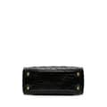 Miniatyrbillede 3 af 10: Pre-owned Chanel Reissue 2.55 Glazed Crackled Calfskin Shopping Bag Black