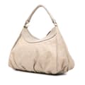 Miniatyrbild 2 av 10: Pre-owned Gucci Guccissima Abbey D Ring Shoulder Bag White