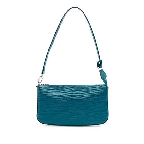 Pre-owned Louis Vuitton Epi Pochette Accessoires Blue