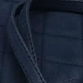 Miniatyrbild 7 av 10: Pre-owned Chanel Large Quilted Nubuck Natural Beauty Split Pocket Flap Blue