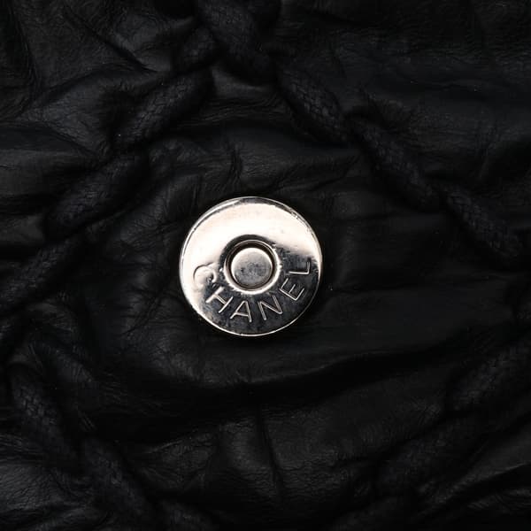 Pre-owned Chanel Jumbo Quilted Calfskin Ultra Stitch Flap Black
