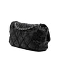 Miniatyrbild 2 av 10: Pre-owned Chanel Jumbo Quilted Calfskin Ultra Stitch Flap Black