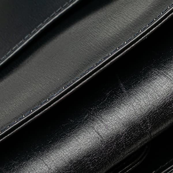 Pre-owned Gucci Leather Shoulder Bag Black
