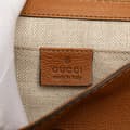 Miniatyrbillede 5 af 10: Pre-owned Gucci Leather Marrakech Shoulder Bag Brown
