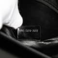 Miniatyrbilde 6 av 10: Pre-owned Gucci Square G Leather Shoulder Bag Black