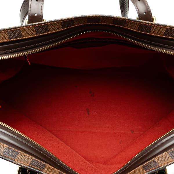 Pre-owned Louis Vuitton Damier Ebene Chelsea Brown