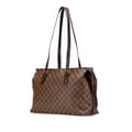 Miniatyrbillede 2 af 10: Pre-owned Louis Vuitton Damier Ebene Chelsea Brown