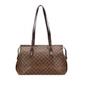 Miniatyrbillede 1 af 10: Pre-owned Louis Vuitton Damier Ebene Chelsea Brown