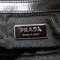 Miniatyrbilde 5 av 10: Pre-owned Prada Tessuto Canapa Logo Shoulder Bag Black