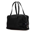 Miniatyrbilde 2 av 10: Pre-owned Prada Tessuto Canapa Logo Shoulder Bag Black