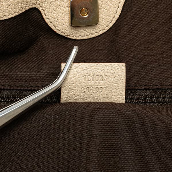 Pre-owned Gucci GG Canvas Eclipse Shoulder Bag Brown