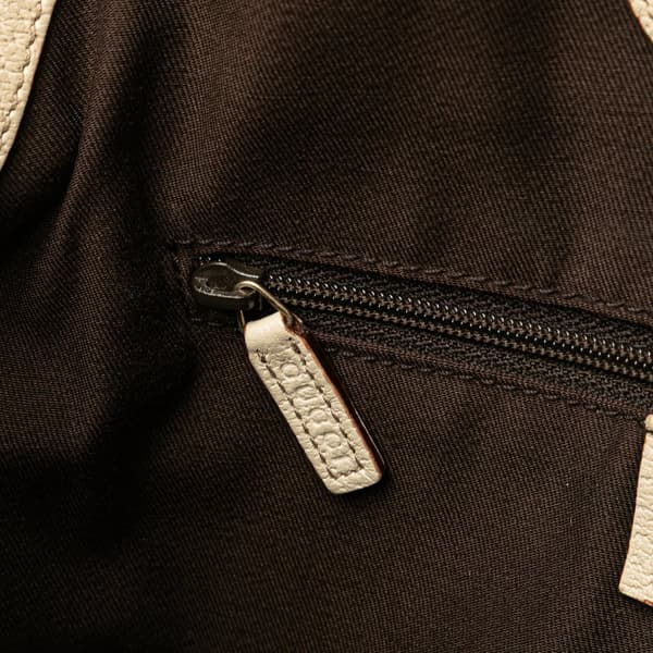 Pre-owned Gucci GG Canvas Eclipse Shoulder Bag Brown