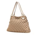 Miniatyrbillede 2 af 10: Pre-owned Gucci GG Canvas Eclipse Shoulder Bag Brown