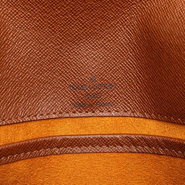 Pre-owned Louis Vuitton Monogram Musette Tango Short Strap Brown