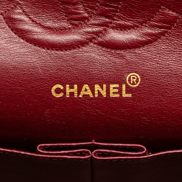 Pre-owned Chanel Medium Classic Lambskin Double Flap Black