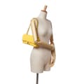 Miniatyrbillede 10 af 10: Pre-owned Chanel Chevron Jersey East West Flap Yellow