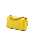 Miniatyrbillede 2 af 10: Pre-owned Chanel Chevron Jersey East West Flap Yellow