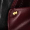 Miniatyrbilde 6 av 10: Pre-owned Chanel Washed Lambskin Studded Metal Beauty Flap Black