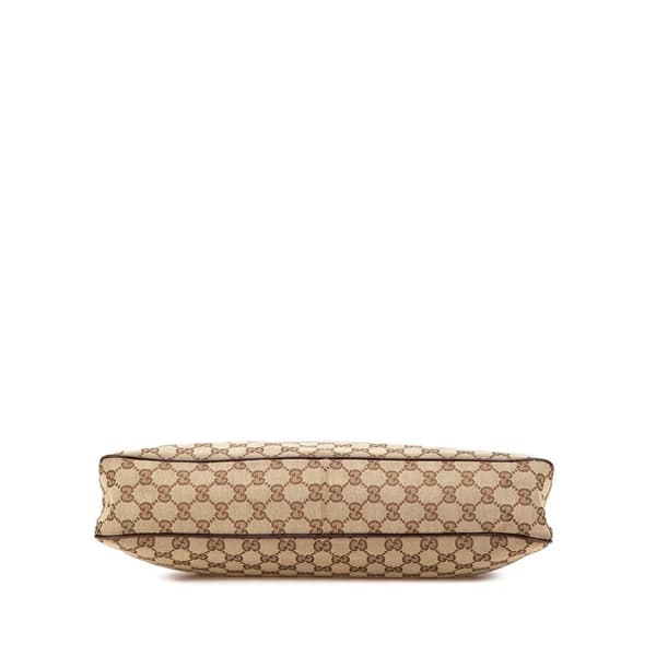 Pre-owned Gucci GG Canvas Charmy Shoulder Bag Brown