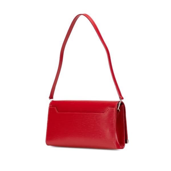 Pre-owned Louis Vuitton Epi Sevigne Clutch Red