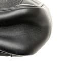 Miniatyrbillede 9 af 10: Pre-owned Gucci Web Denim Shoulder Bag Black