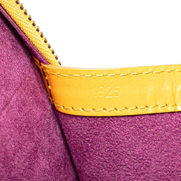 Pre-owned Louis Vuitton Epi Lussac Yellow