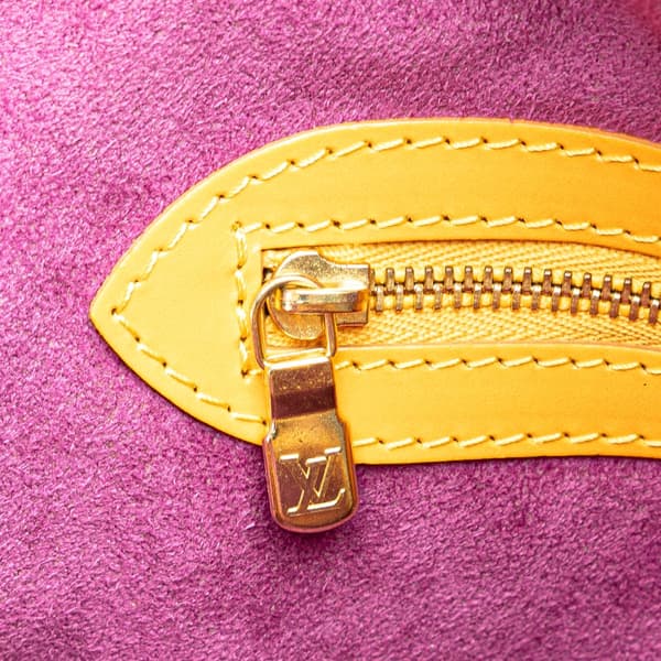 Pre-owned Louis Vuitton Epi Lussac Yellow