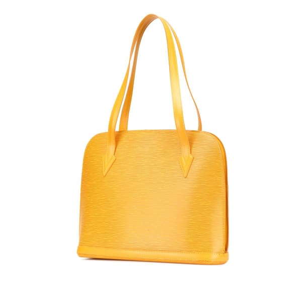 Pre-owned Louis Vuitton Epi Lussac Yellow