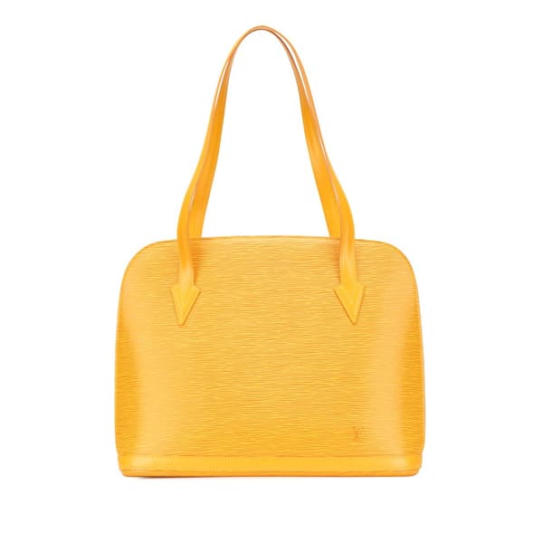 Pre-owned Louis Vuitton Epi Lussac Yellow