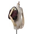 Miniatyrbillede 9 af 10: Pre-owned Burberry Tonal Check Nylon Hobo Red