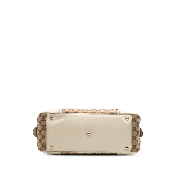 Pre-owned Gucci GG Canvas Princy Shoulder Bag Brown