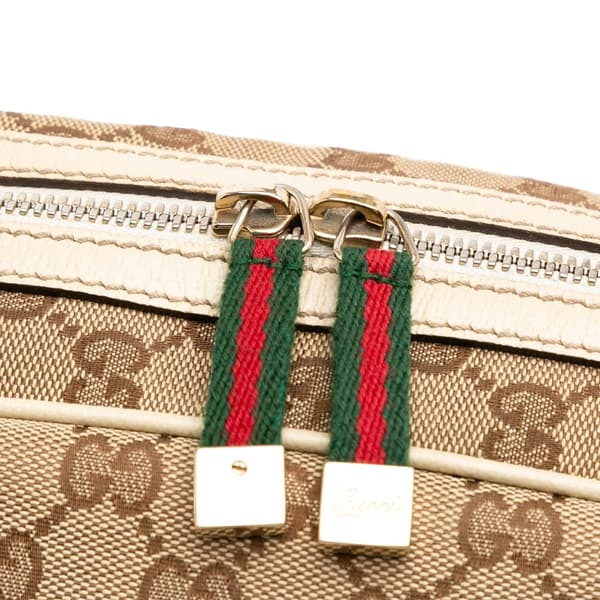 Pre-owned Gucci GG Canvas Princy Shoulder Bag Brown