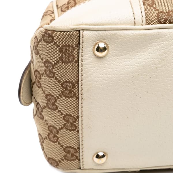Pre-owned Gucci GG Canvas Princy Shoulder Bag Brown