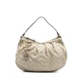 Miniatyrbilde 1 av 10: Pre-owned Gucci Guccissima Sukey Shoulder Bag White