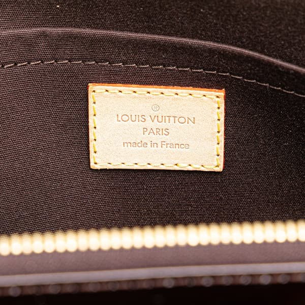 Pre-owned Louis Vuitton Monogram Vernis Rosewood Avenue Purple