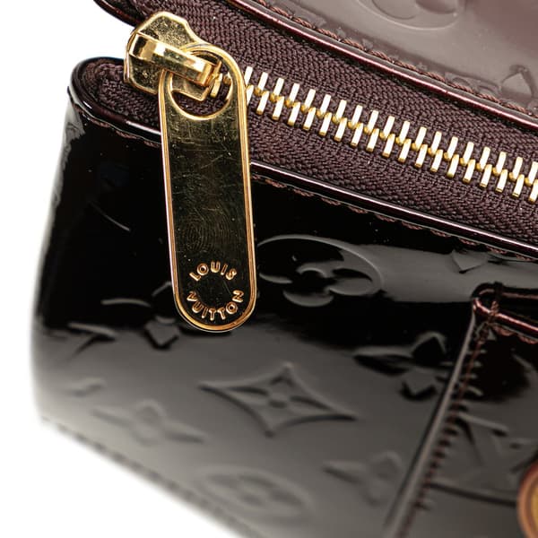 Pre-owned Louis Vuitton Monogram Vernis Rosewood Avenue Purple