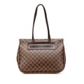 Miniatyrbild 1 av 10: Pre-owned Louis Vuitton Damier Ebene Parioli PM Brown