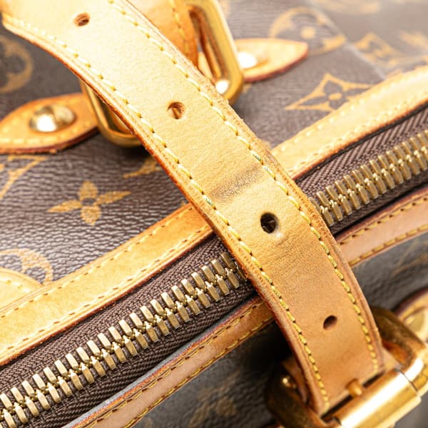 Pre-owned Louis Vuitton Monogram Tivoli GM Brown