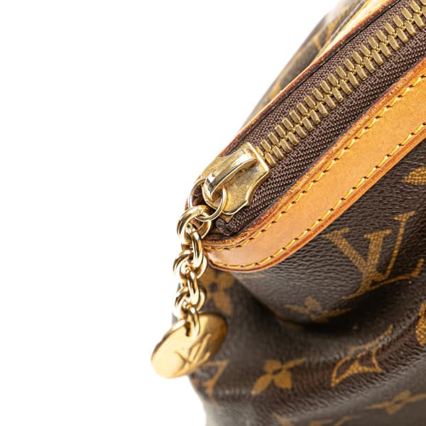 Pre-owned Louis Vuitton Monogram Tivoli GM Brown